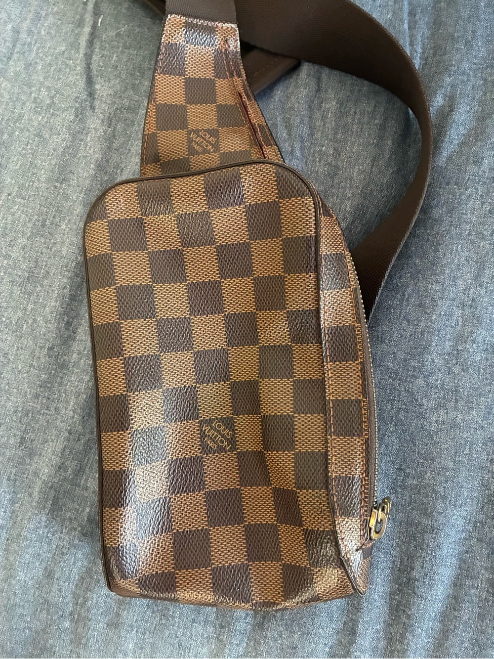 Louis Vuitton Geronimos Crossbody Sling Bag